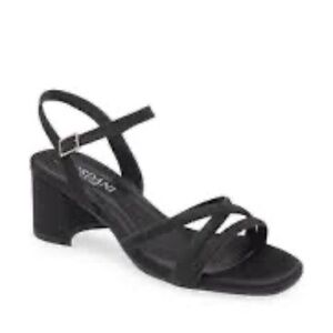 Cordani Black Strappy Sandals